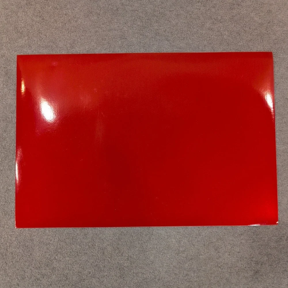 3M Scotchlite Reflective Graphic Film Series 680 Red Vinyl Sheet 10x15 Safety - Picture 1 of 6